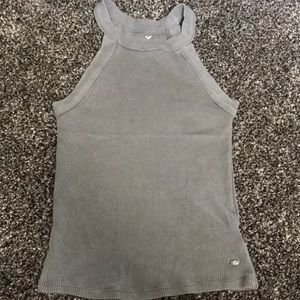 Gray Cropped Tank